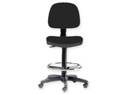 Tabouret avec dossier et anneau