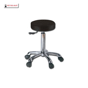 Sgabello con altezza regolabile nero