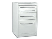 Commode mobile GE414 4 tiroirs 49 cm - blanche