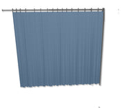 Trevira curtain for wall screen 225 x 180 cm