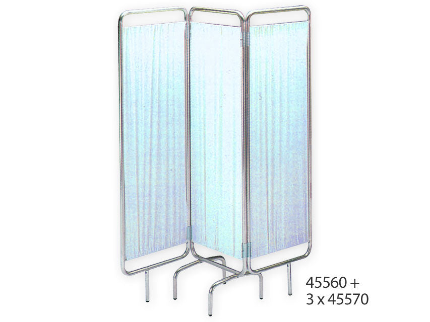 Paravento a 3 ante - senza tende - 1 pz.