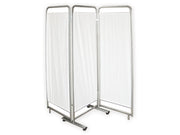 Paravento a 3 ante - bianco - 1 pz.