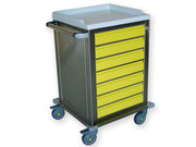 Carrello modulare inox - 7 cassetti