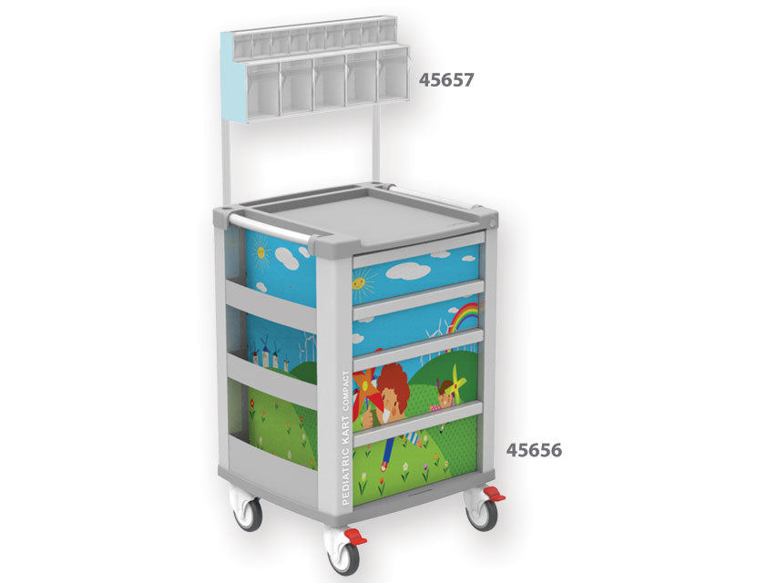 Carrello pediatrico