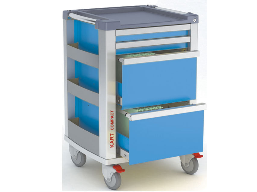 Carrello multifunzione Compact Kart azzurro