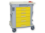 Carrello medicazione amagnetico - giallo