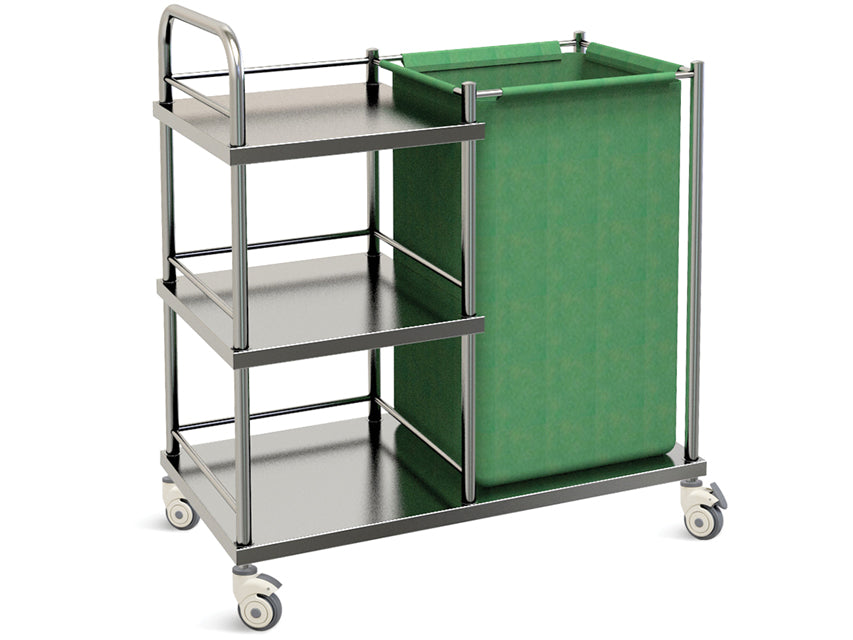 Carrello Lavanderia - 3 Ripiani
