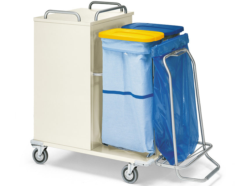 Carrello Lavanderia Chiuso - Verniciato