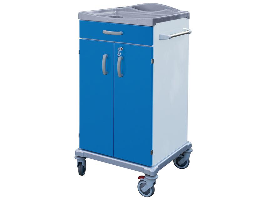 Carrello Biancheria Pulita 2 Ante+Cassetto - Piccolo