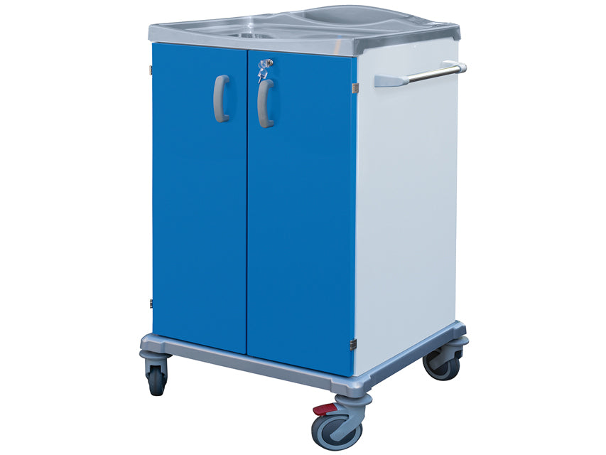 Clean Laundry Cart 2 Doors - Medium