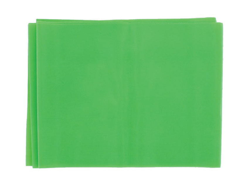 Fascia elastica di resistenza per esercizi 1,5 m verde