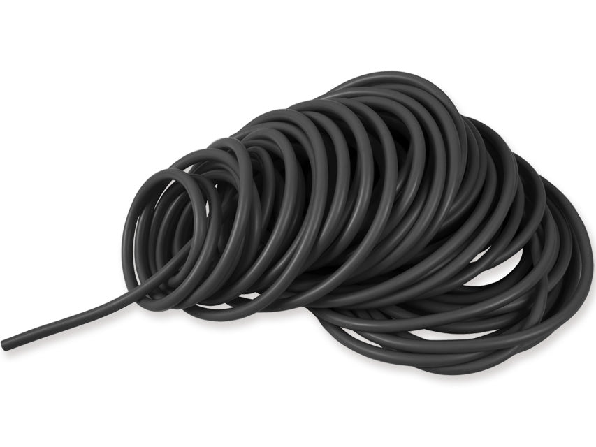 Tubo a resistenza elastica per esercizi nero