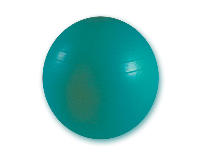 Pelota de gimnasia verde - diámetro 65 cm