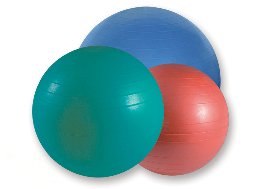 Pallone da ginnastica verde - diametro 65 cm