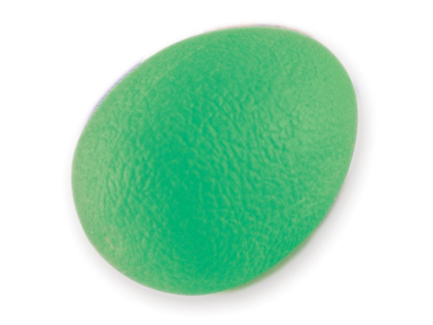 Medium egg-shaped exerciser - green