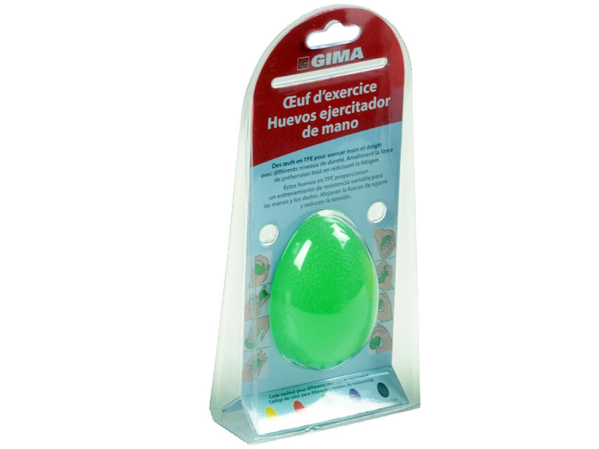 Esercitatore a forma d'uovo medium - verde