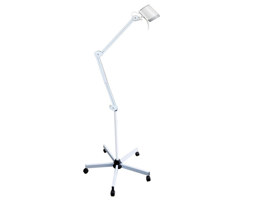 Lampade diagnostiche HYRIDIA A 7 LED con braccio a pantografo - su carrello
