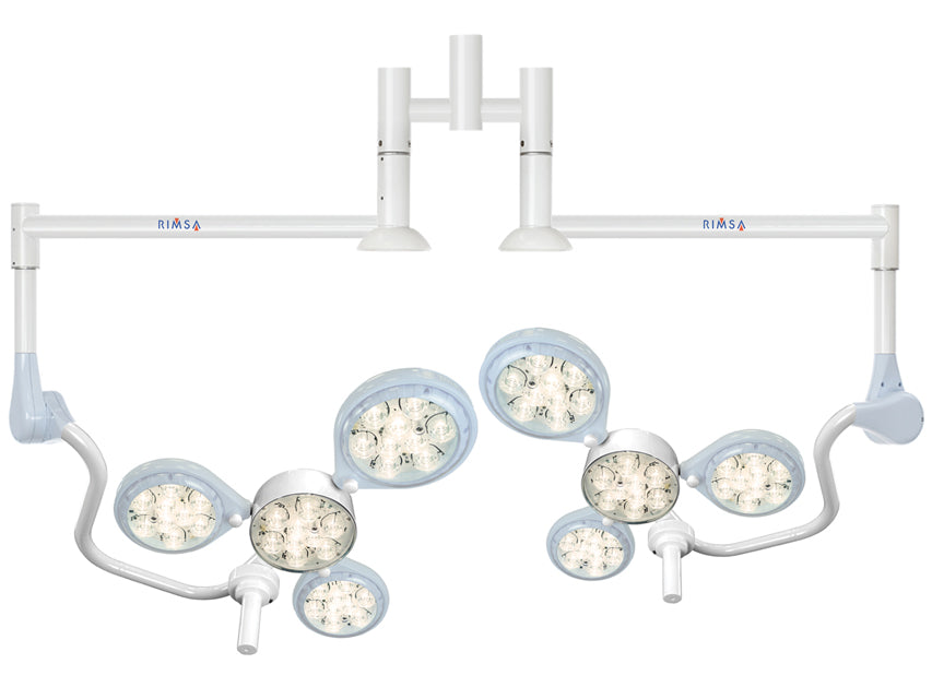 Quattroluci-LED-Lampe - zur Deckenmontage, doppelt - 1 Stk.