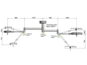 Pentaled 63n+30n operating lamp - double ceiling-mounted - 1 pc.
