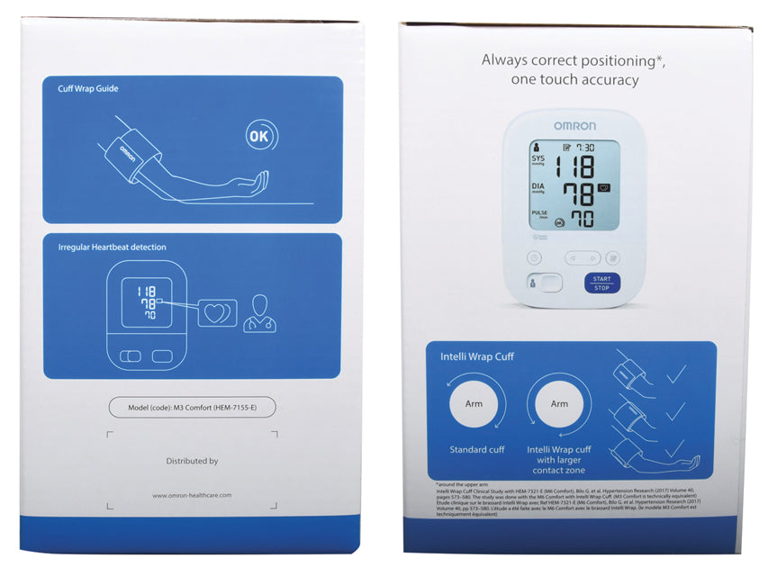 Sfigmomanometro digitale Omron M3 - HEM-7155-E - ipertensione