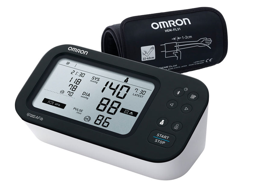 Misuratore di pressione digitale OMRON M7 INTELLI it afib hem-7380t1-ebk
