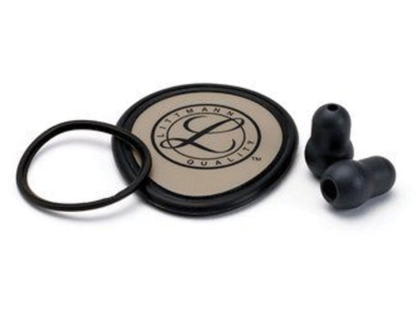 Kit littmann 40020: membrana+anello+anello campana+olive per lightweight-nero - 1 kit