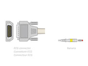 Câble patient ECG compatible EDAN 2,2 m - banane