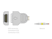Cavo paziente ecg 2,2 m - banana - compatibile ge marquette - 1 pz.