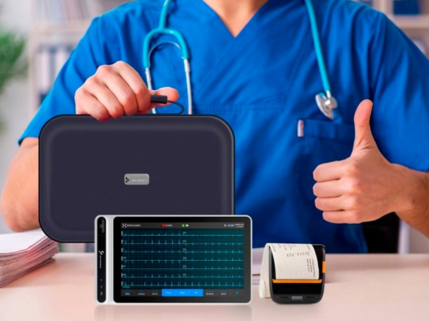 NeoECG S120 Tablet-EKG - 12 Ableitungen mit Glasgow