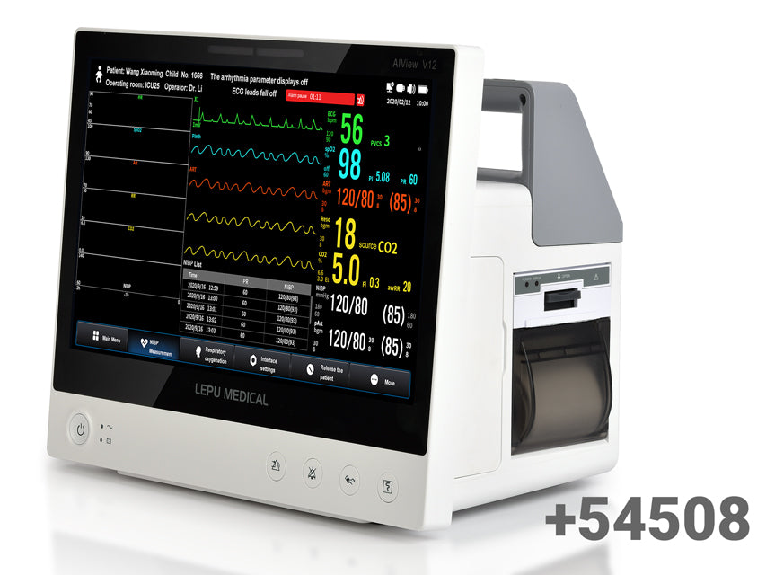 Monitor multiparametrico con IA - AIVIEW V10