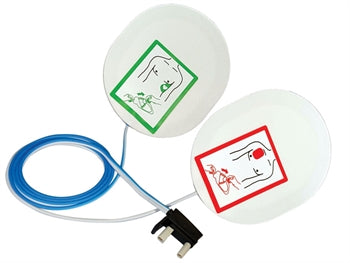 Placche compatibili per defibrillatore Cardiaid, weinmann - 20 paia