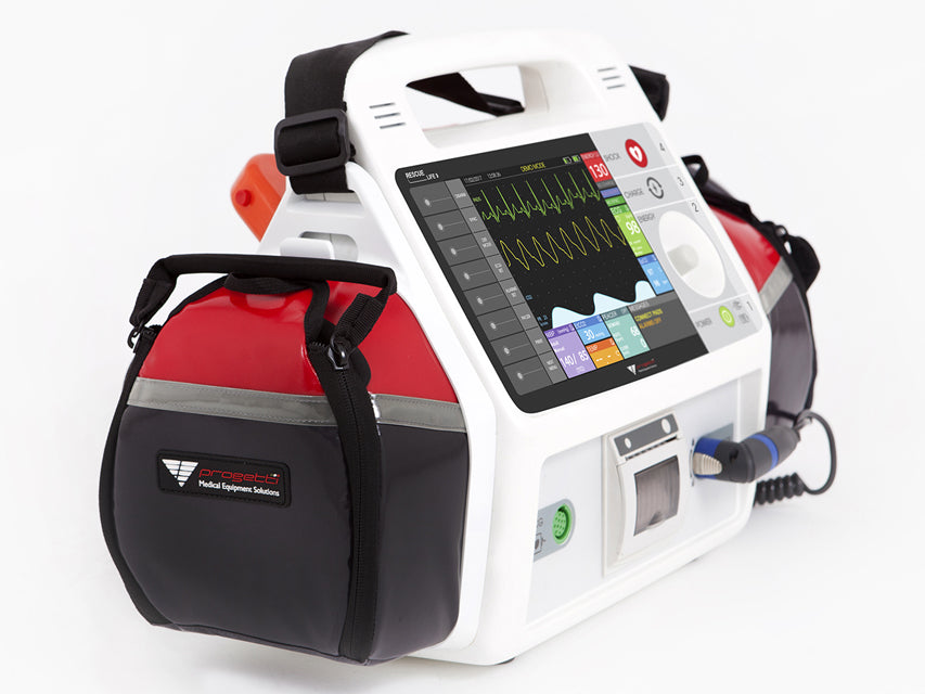 Defibrillatore rescue life 9 con temp. - inglese - 1 pz.