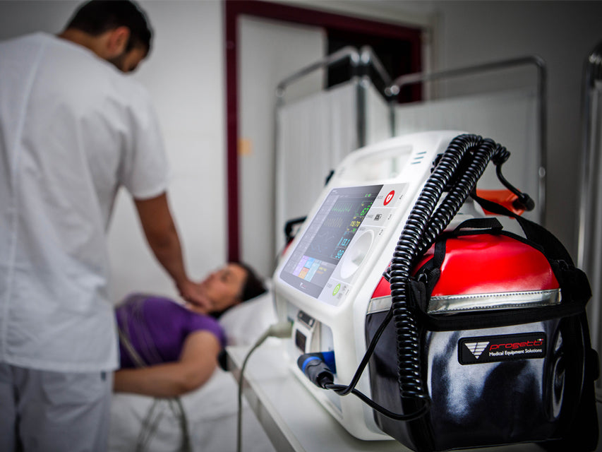 Defibrillatore rescue life 9 con temp. - italiano - 1 pz.