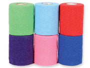 Co-Plus-Binde 6,3 m x 7,5 cm - gemischte Farben - 24 Stk. Packung