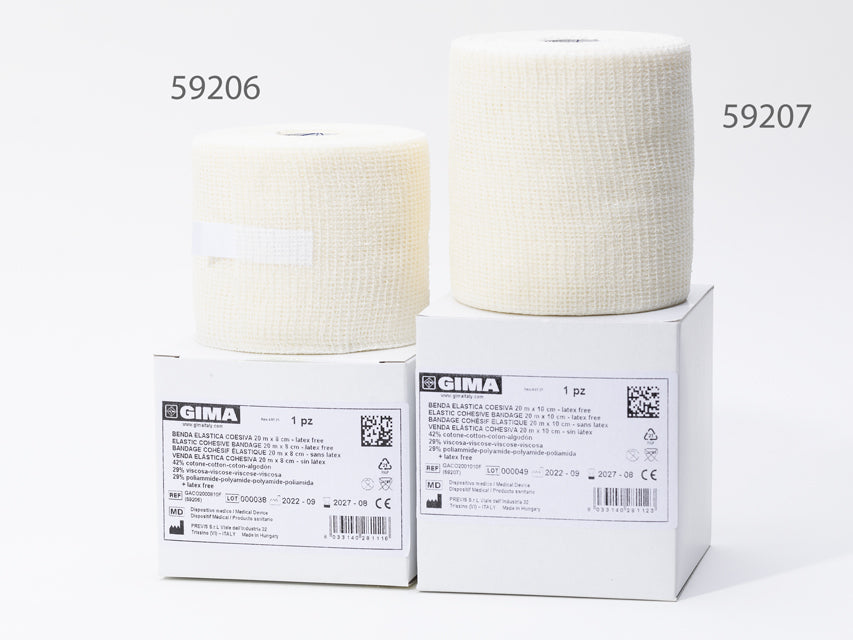 Benda elastica coesiva 20 m x 10 cm - latex free - 1 pz.