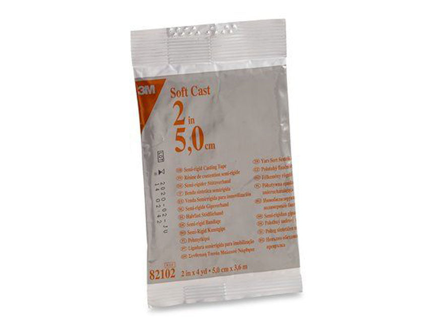 Bande plâtrée souple 3M Soft-Cast blanche