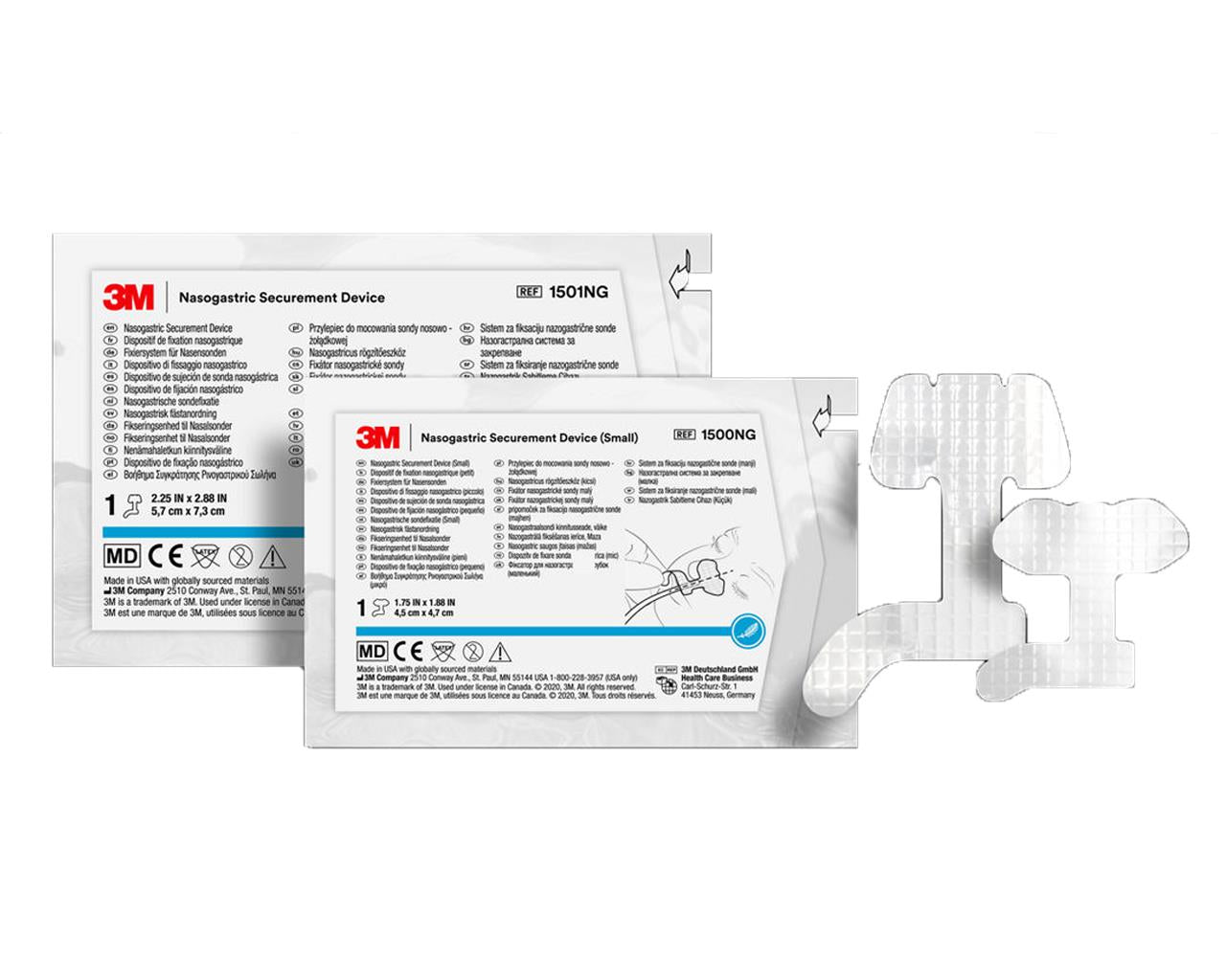 3M Nasogastric Medicazione trasparente per sondino nasogastrico