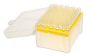 Puntali con filtro lunghi 10 µl - sterili - bassa ritenzione - DNase RNase pyrogen free (puntale lungo 45 mm) Conf. 960 pz