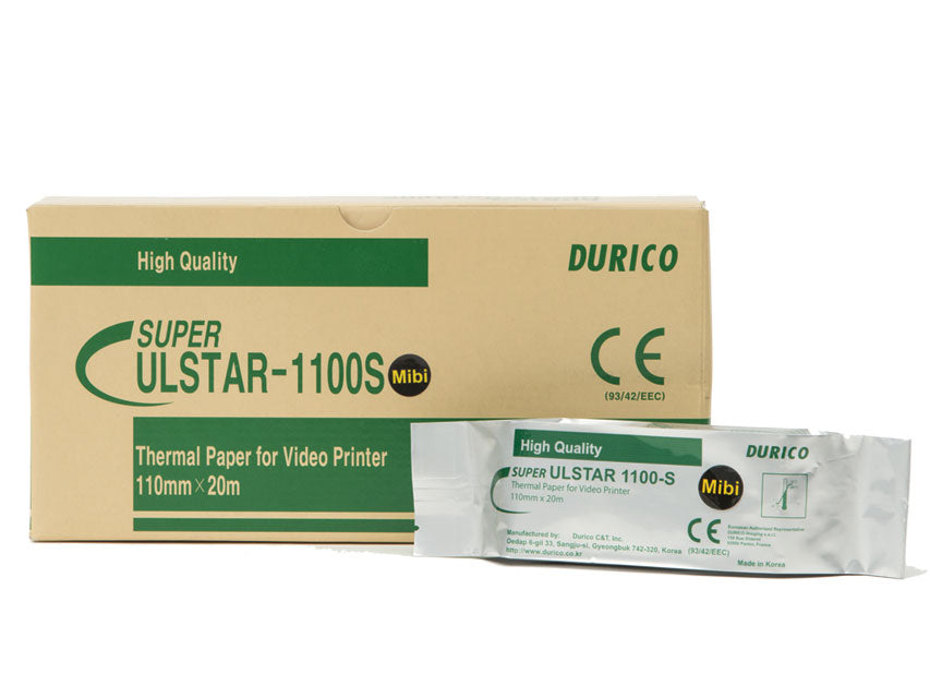 Carta videostampante durico compatibile mitsubishi k61s/kp61s/kp61b - conf. 5 pz.