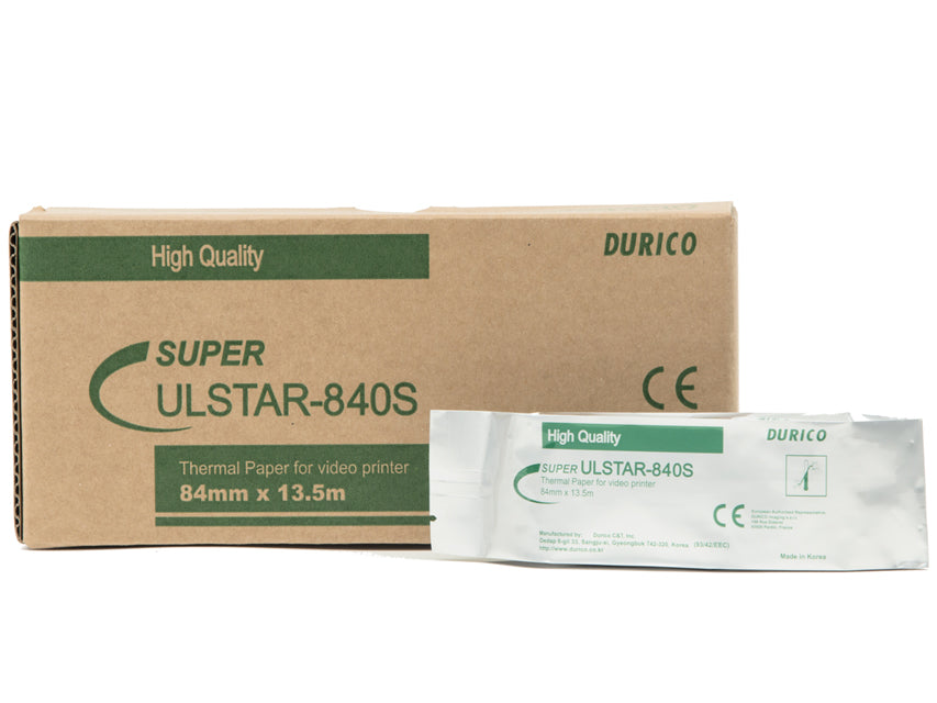 Carta ecografica bianco/nero compatibile Sony UPP-84S - 10 rotoli