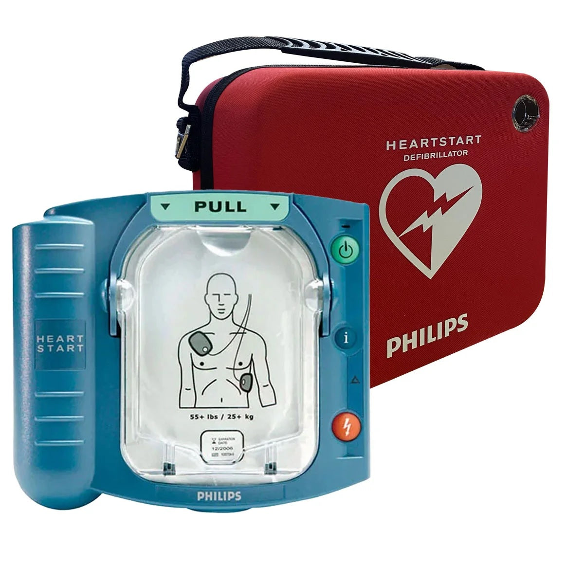 Defibrillatore DAE Semiautomatico Philips HS1 - completo con borsa