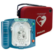 Semiautomatic Defibrillator DAE Philips HS1 - complete with bag