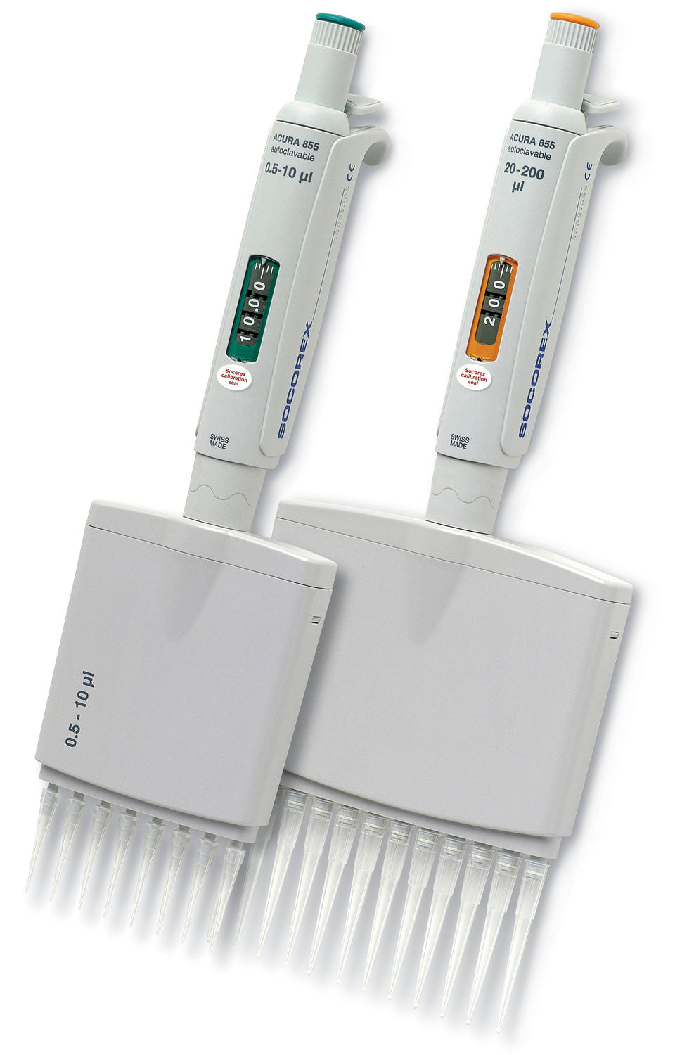 SOCOREX Pipetta Acura Multicanale Digitale 12 canali