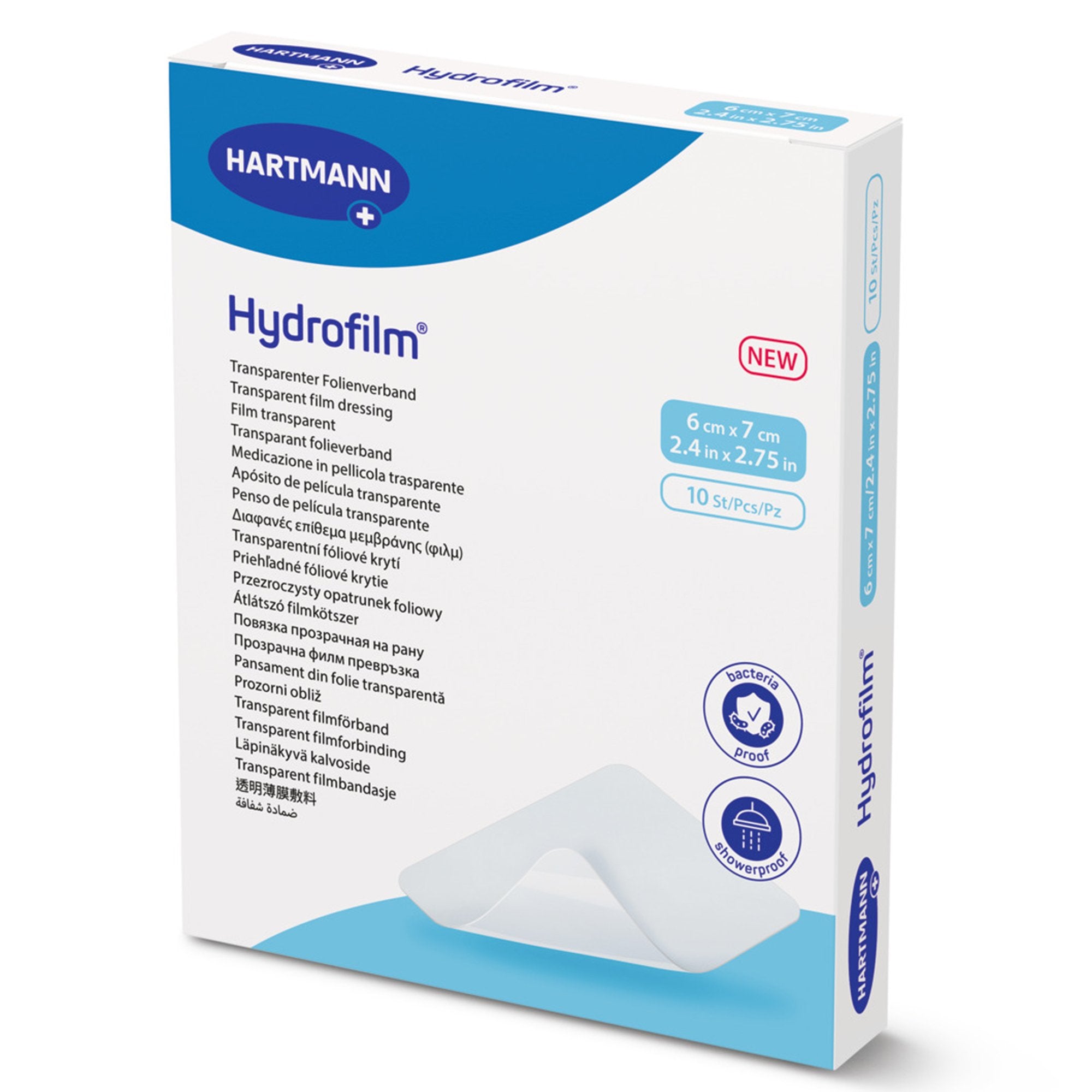 HARTMANN Hydrofilm medicazione adesiva sterile trasparente