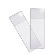 Lames porte-objet 26x76 meulées et sablées - lot de 50 pièces