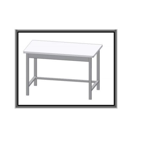 Tavolo di supporto per cappa dim.mm. 1400x800x830 h