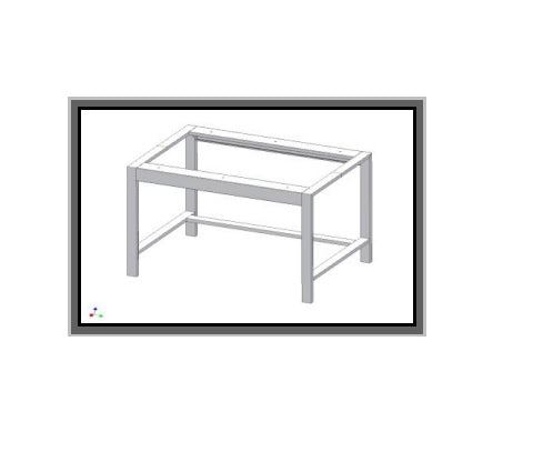 Supporto per Cappa Atlantic- solo telaio - 1600x700x800 mm