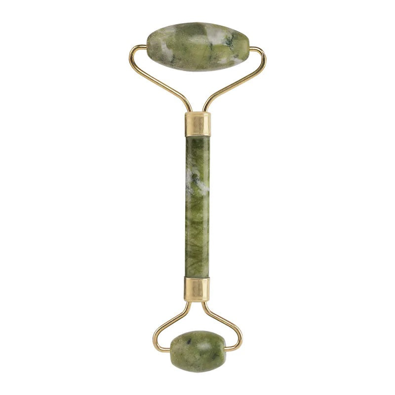 Grüner Jade-Rollenmassager