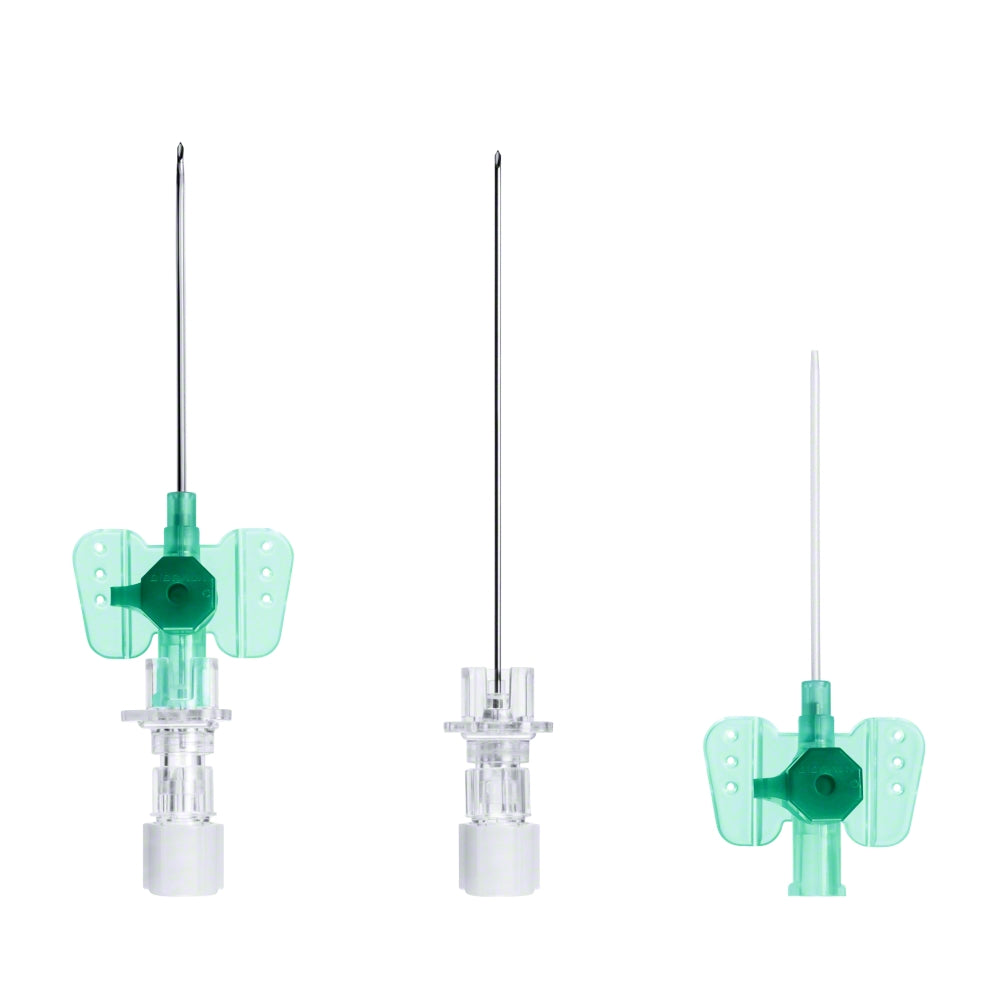 B.Braun Vasofix Certo aghi cannula doppia via con alette