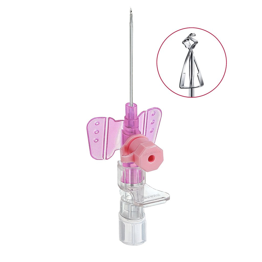 B.Braun Vasofix Safety aghi cannula di sicurezza doppia via in FEP
